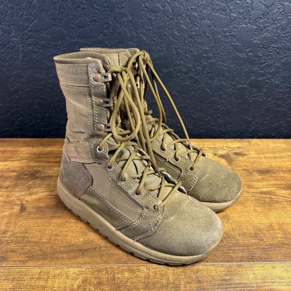 Danner Tachyon 8" 50136 Coyote Leather Fabric Tactical Boots Mens 4‎ EE EU 36